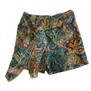 Boho Print Sarong Skort – Size S